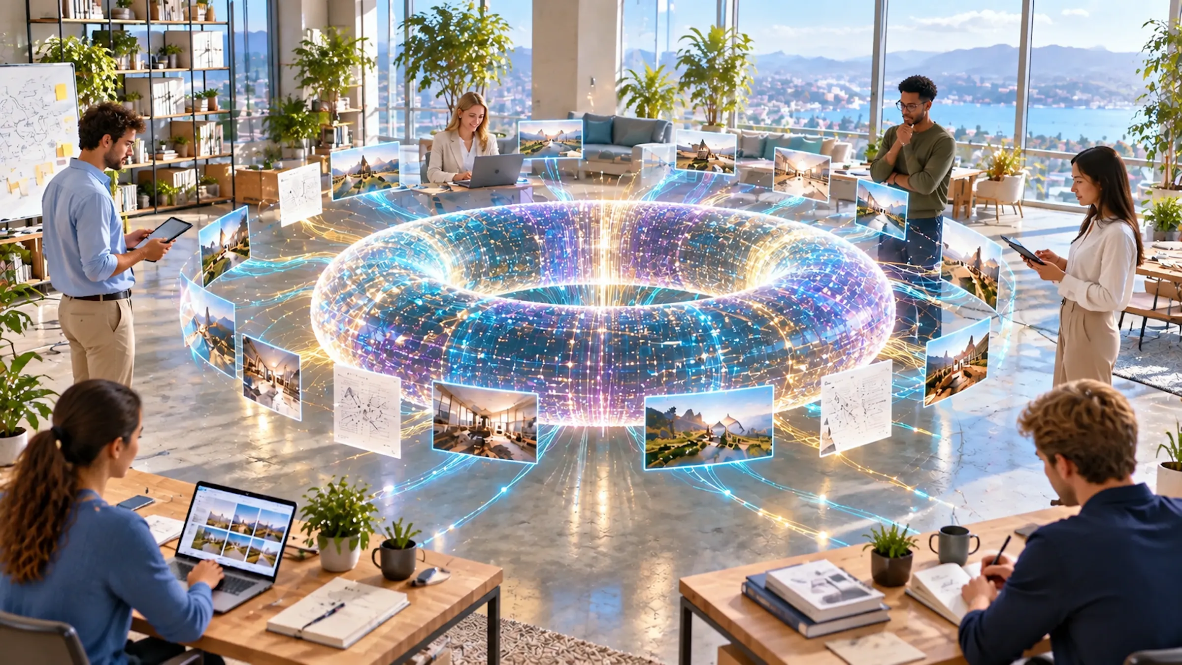 Memoria Toroidal conectando el conocimiento de una organizaci&oacute;n